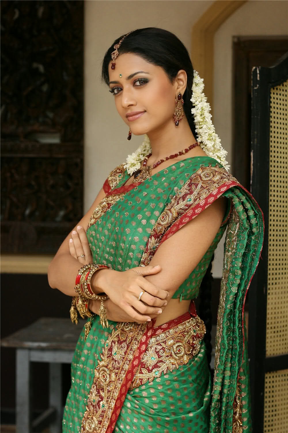 Mamta Mohandas Hot Saree Stills | Filmy Trend