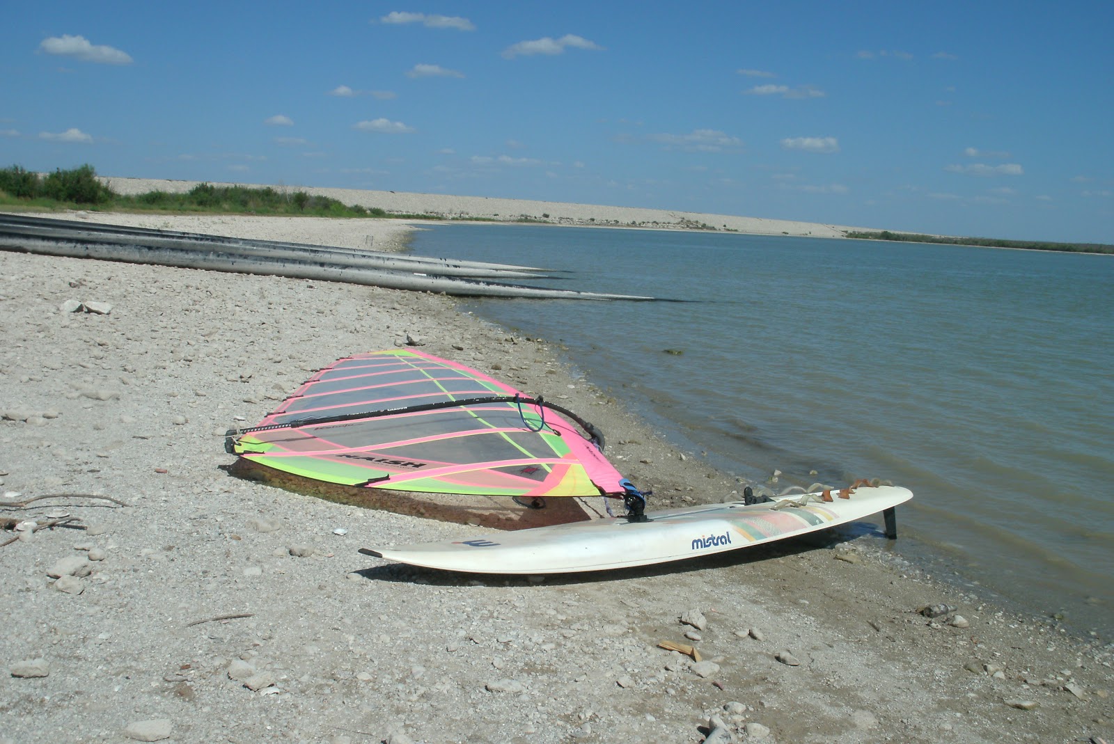 Twin Buttes Reservoir South Pool Dwindles