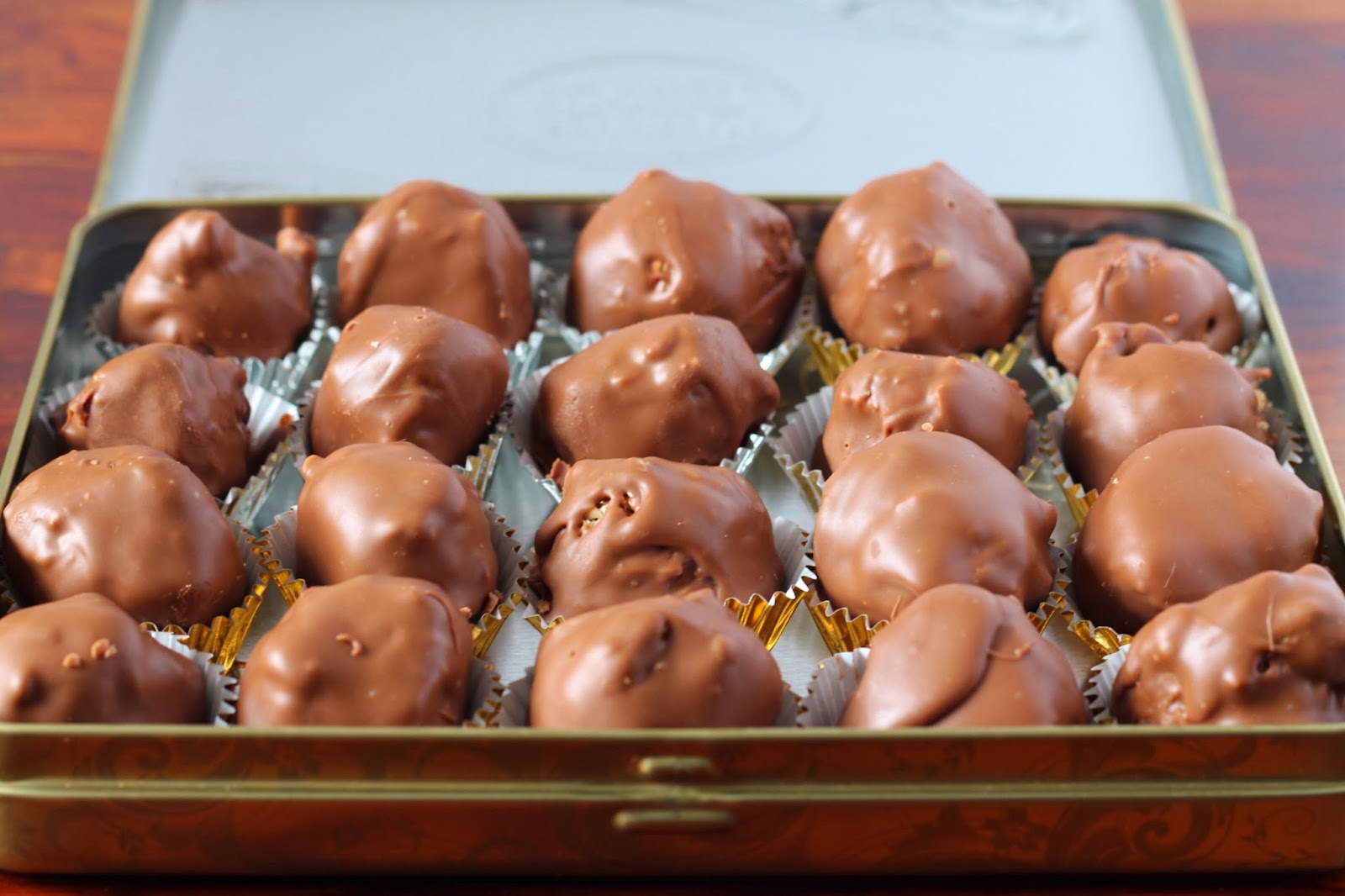 A cup of tea solves everything Chocolate Orange Ferrero Rochers