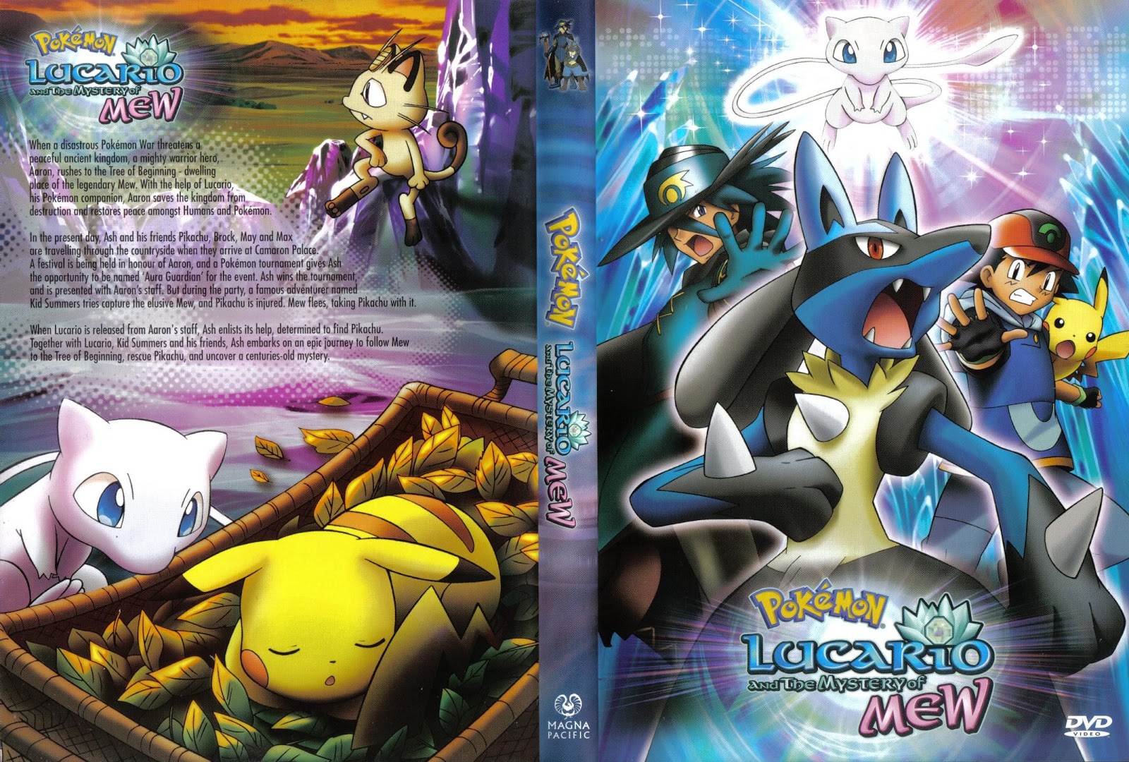 pokemon8lucarioyelmisteqb1 - [DD] Pokémon Película 8 Lucario y El Misterio de Mew - Anime Ligero [Descargas]