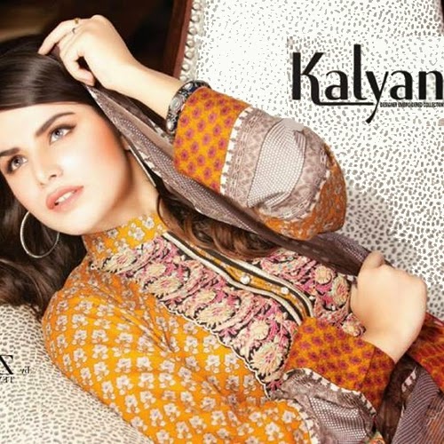 ZS Textiles Kalyan Embroidered 2014