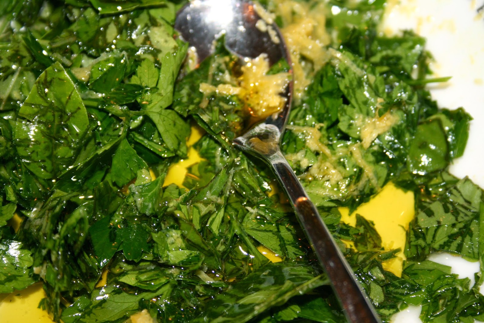 The Polished Pebble Lemon Herb Gremolata
