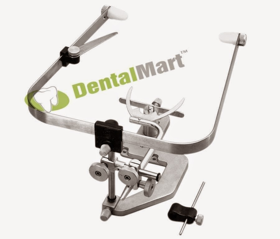 Dental Mart Hanau WideVue Arcon 1832 Articulator with Spring Facebow