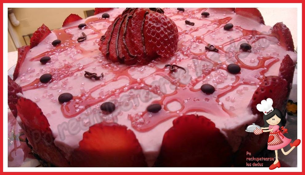 *tarta De Fresas Y Yogurt (thermomix)
