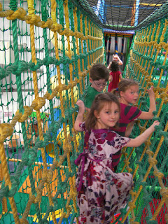 krazy kaves portsmouth rope bridge in play area