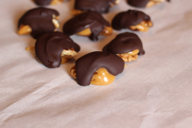 Chocolate Turtles from Elsa Cooks
