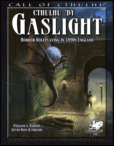 Cover of Chaosium's 'Cthulhu By Gaslight'