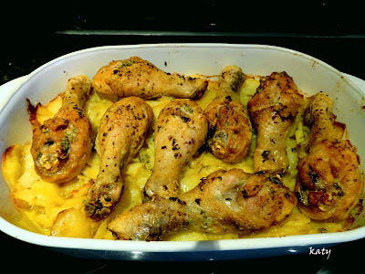 Muslos De Pollo Al Horno
