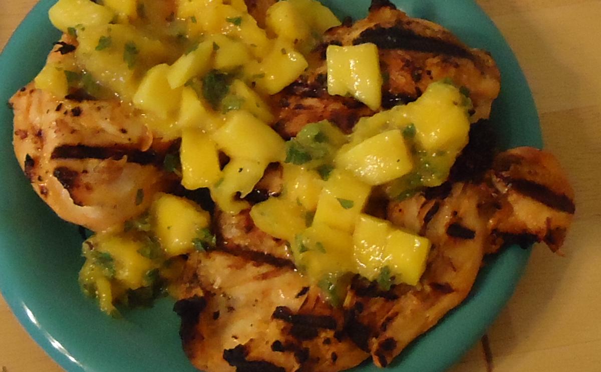 Menu Makeovers Tandoori Chicken Breasts with MangoMint Chutney