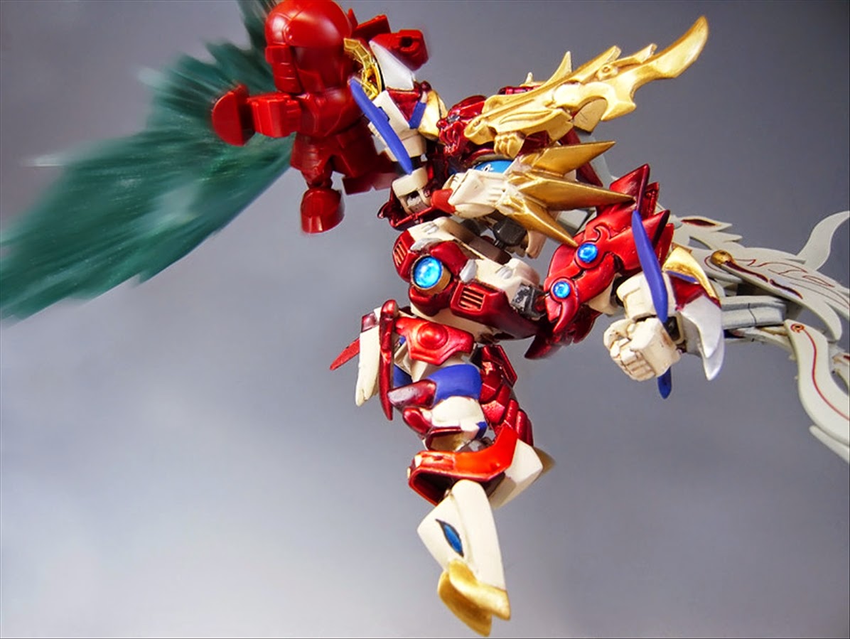 Custom Build Ashura God Gundam "紅の阿修羅神 孟節ガンダム" Gundam
