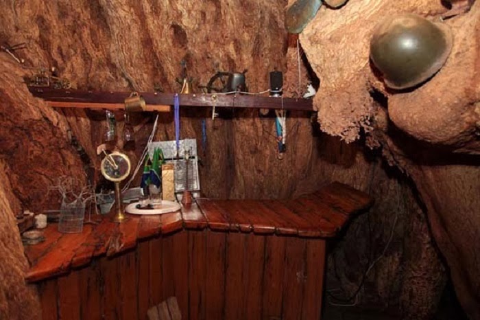 Now, that’s the kind of pub that can give you a stiff drink. - As If A 6,000 Year Old Tree Isn’t Awesome Enough, Wait Til You See What’s Inside It.