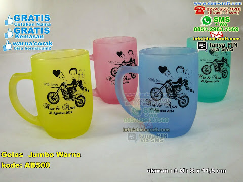 Gelas Jumbo Warna
