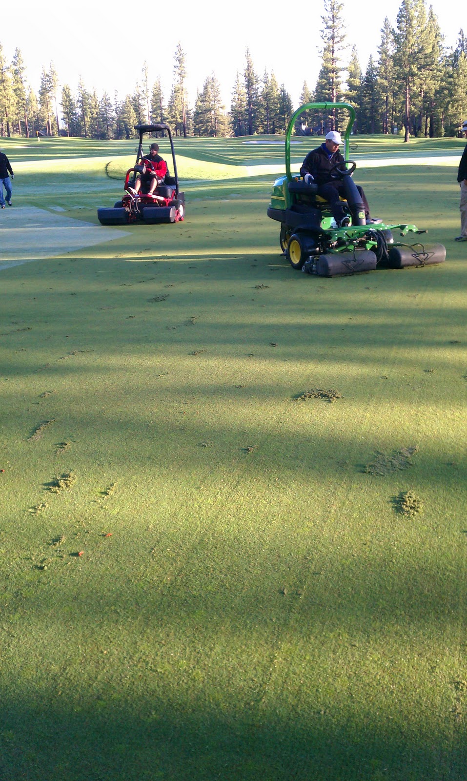 La Rinconada CC Golf Course Maintenance Aeration Techniques