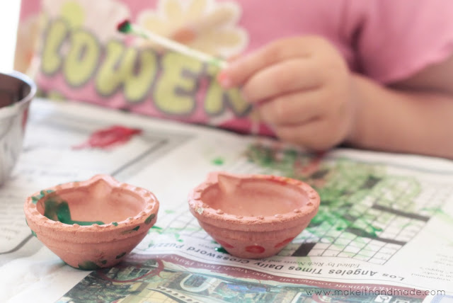 Diwali Diya Craft for Toddlers From Make It Handmade