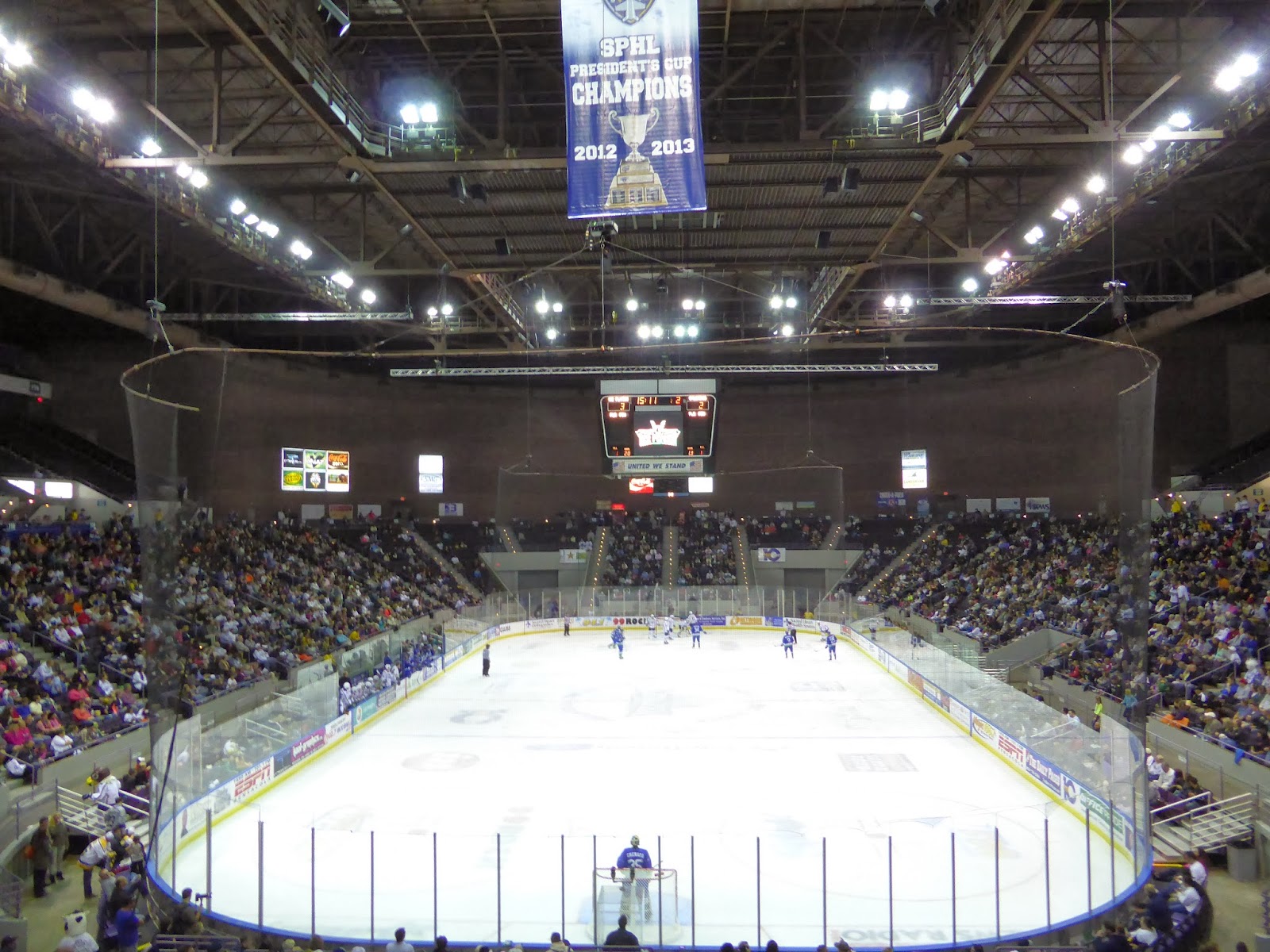 Pensacola Ice Flyers Southern Pro League Hockey Jersey Presidents Cup SPHL  XL