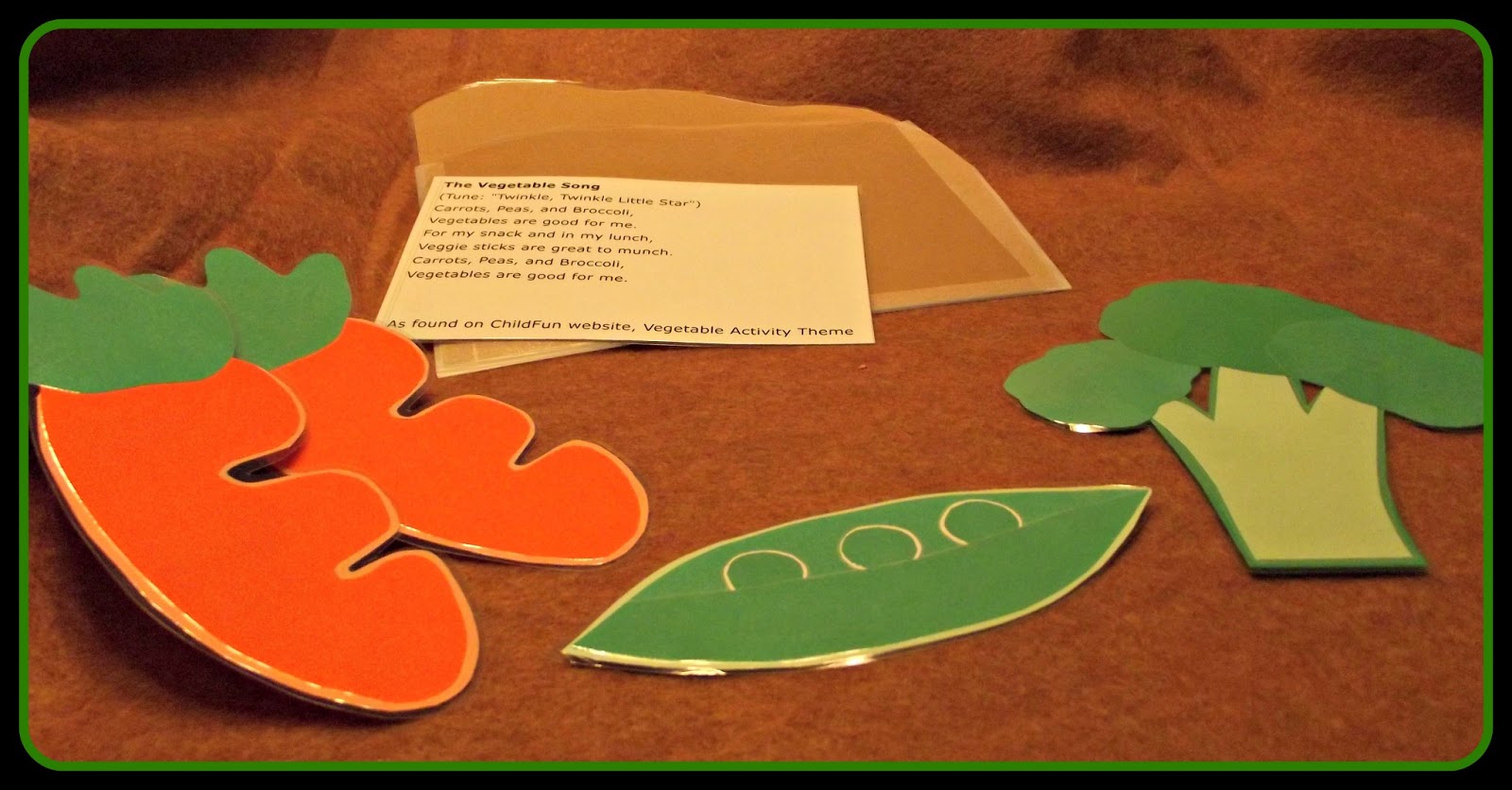 Storytime ABC's Guest Post The Vegetable Song