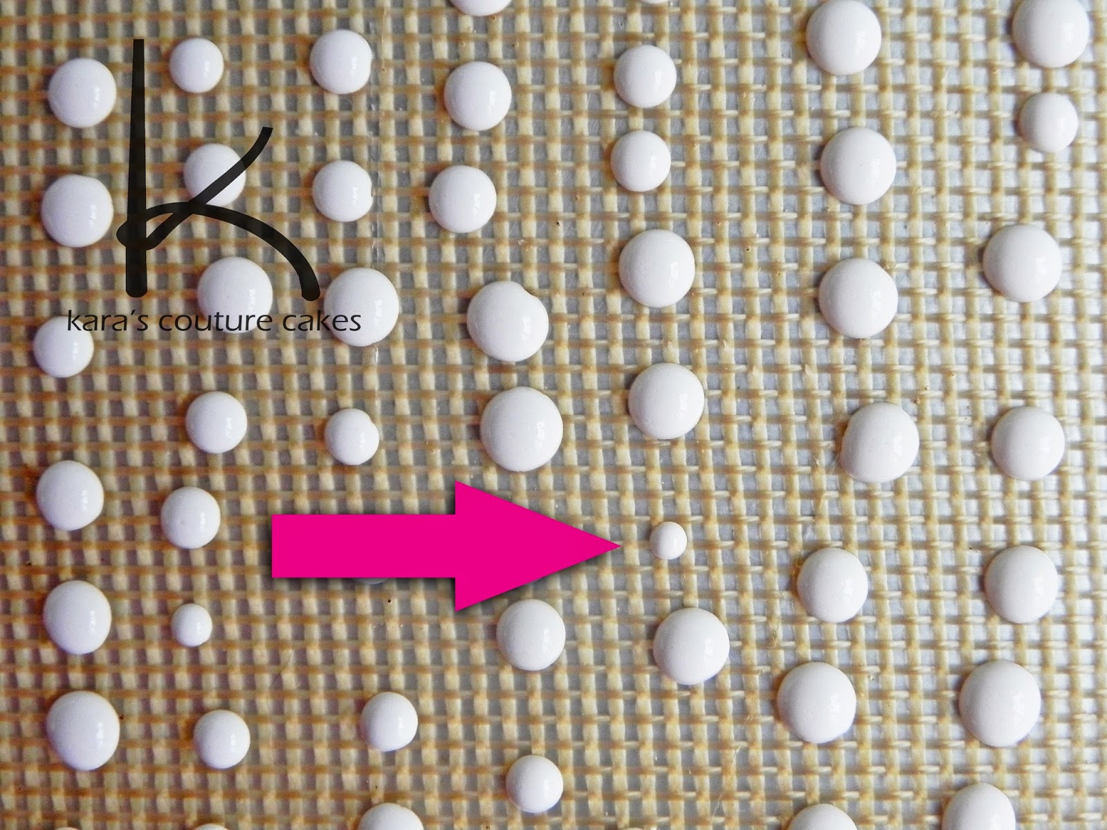 Kara's Couture Cakes The Blog Edible Gelatin Sequins Using Powdered