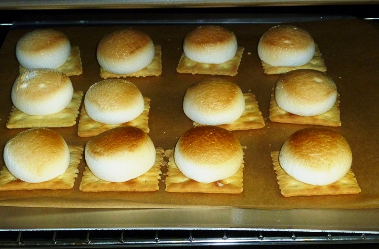 The Iowa Housewife Marshmallow Saltine Cookies