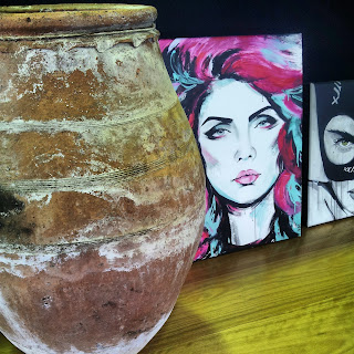 Emma Sheldrake Blondie Art Amy Winehouse Turkish Pot