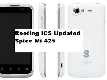 How to Root ICS updated Spice Mi 425
