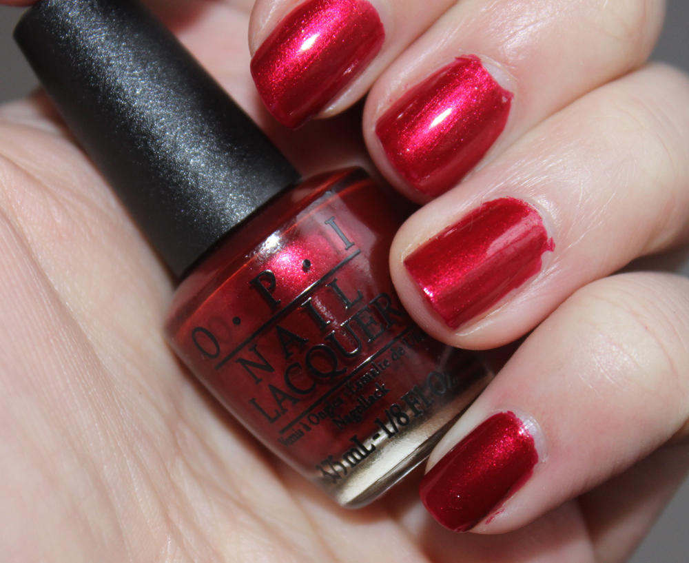 7. OPI Nail Lacquer - I'm Not Really a Waitress - wide 5