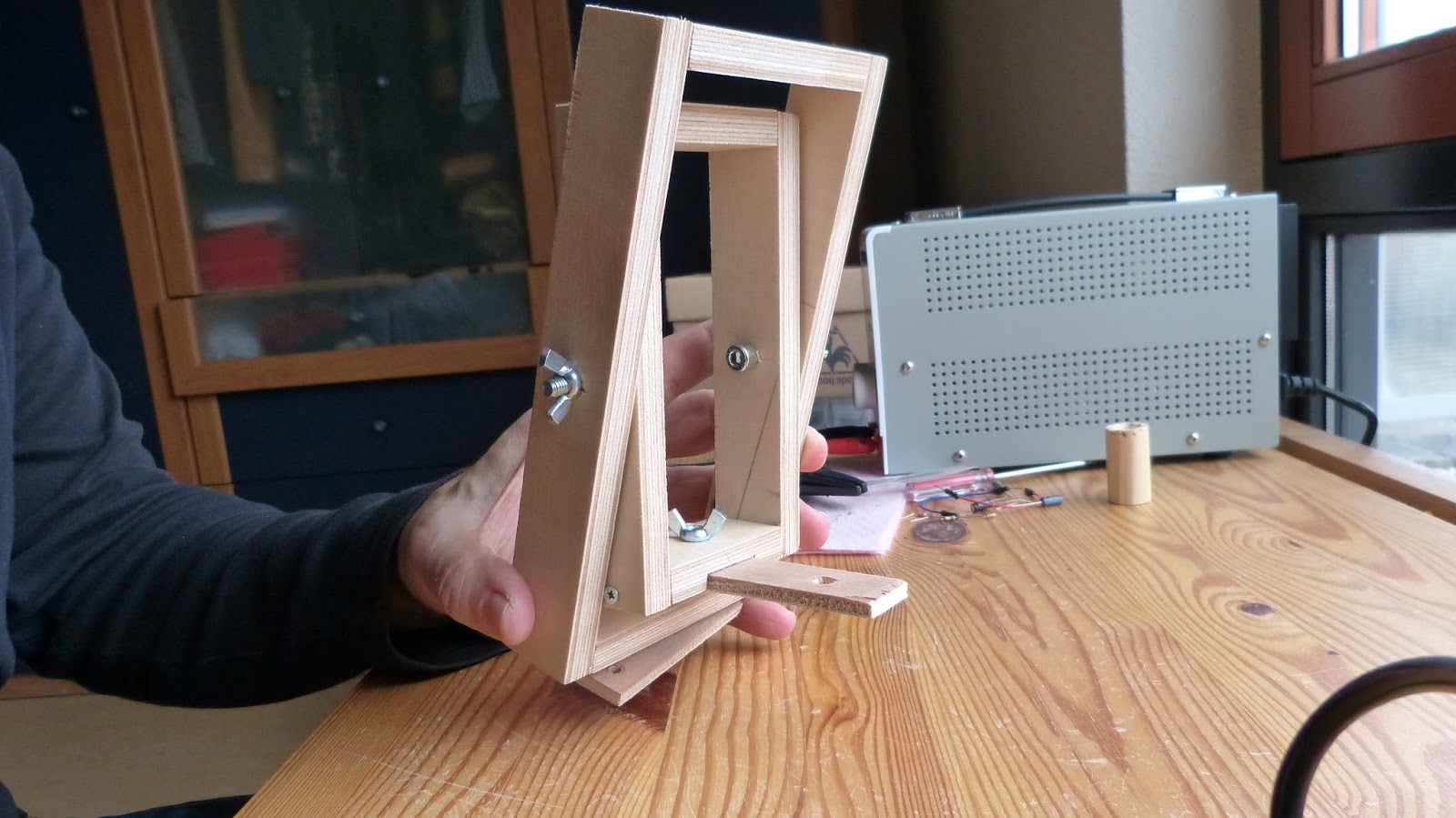 Homemade camera dolly