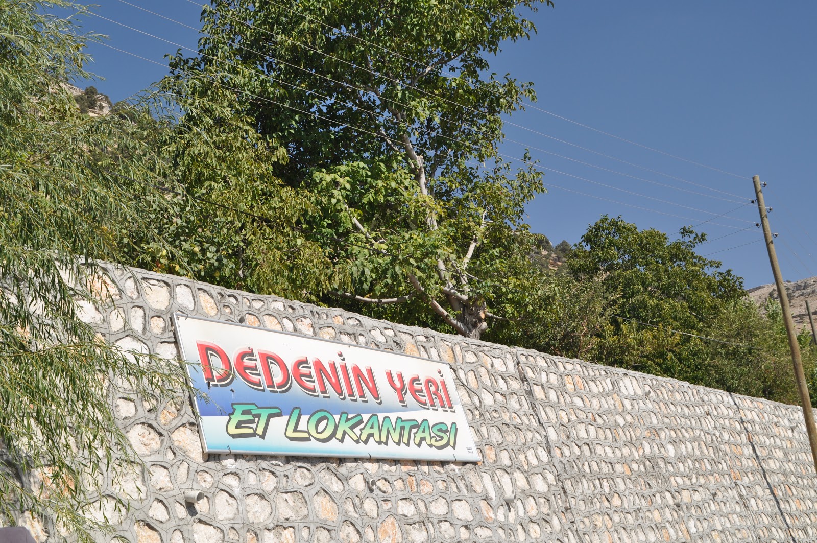 Dedenin Yeri Et Lokantası Sertavul geçidi Gezelim Görelim