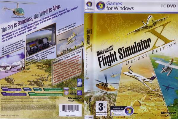 Microsoft Flight Simulator X Deluxe Edition Games