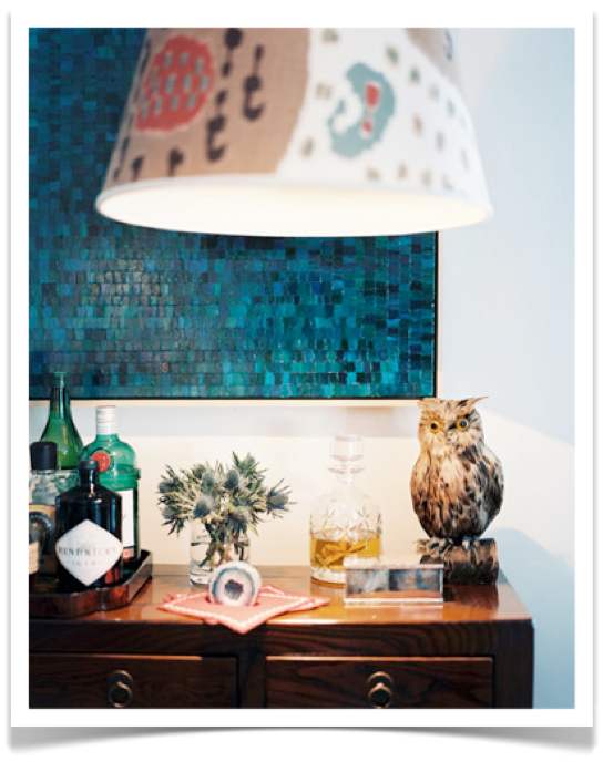 10 Rooms DIY Art a tiled mosaic wall hanging