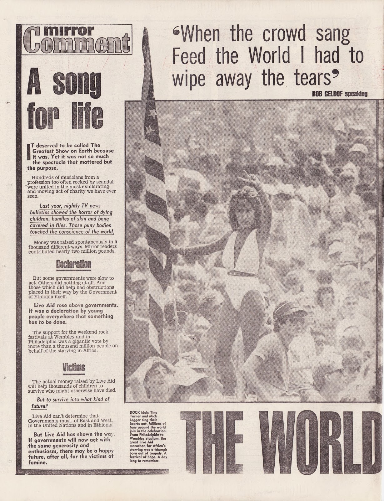 Hold The Front Page: Live Aid (1985)