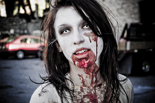 Zombie Makeup Girls