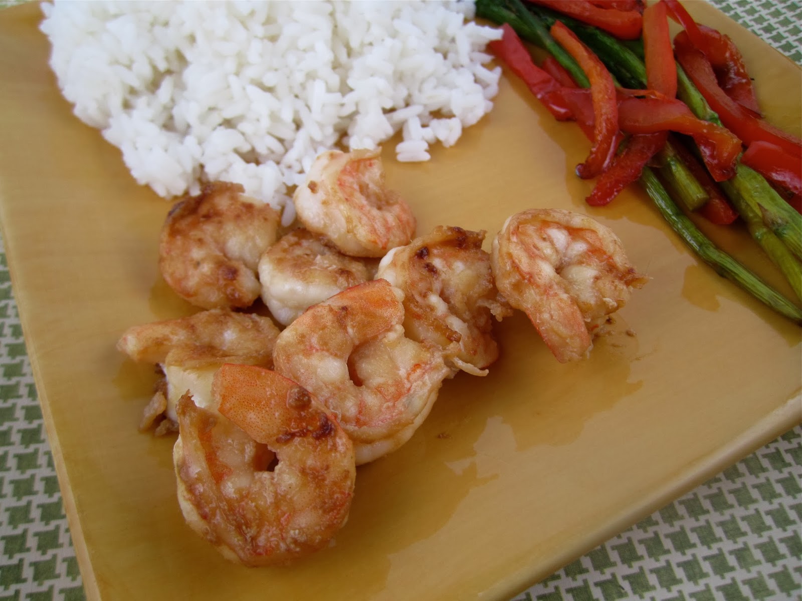 Stephanie Cooks Hibachi Shrimp