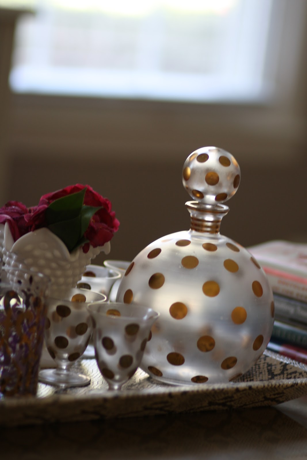 the long and short of it Kate Spadeish Decanter Love