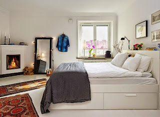 bedroom with a modest size