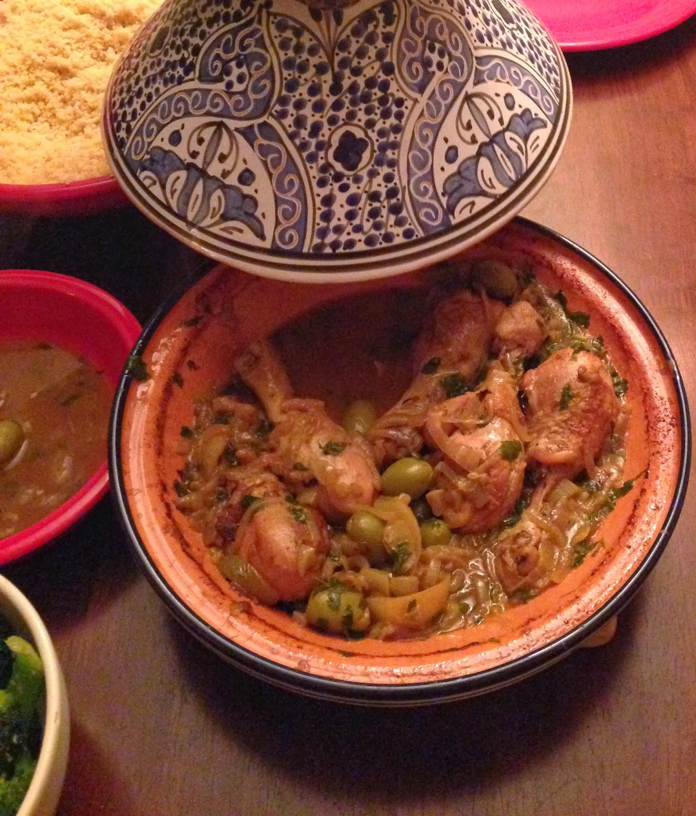 Beany Malone WilliamsSonoma Tunisian HandPainted Fresco Tagine