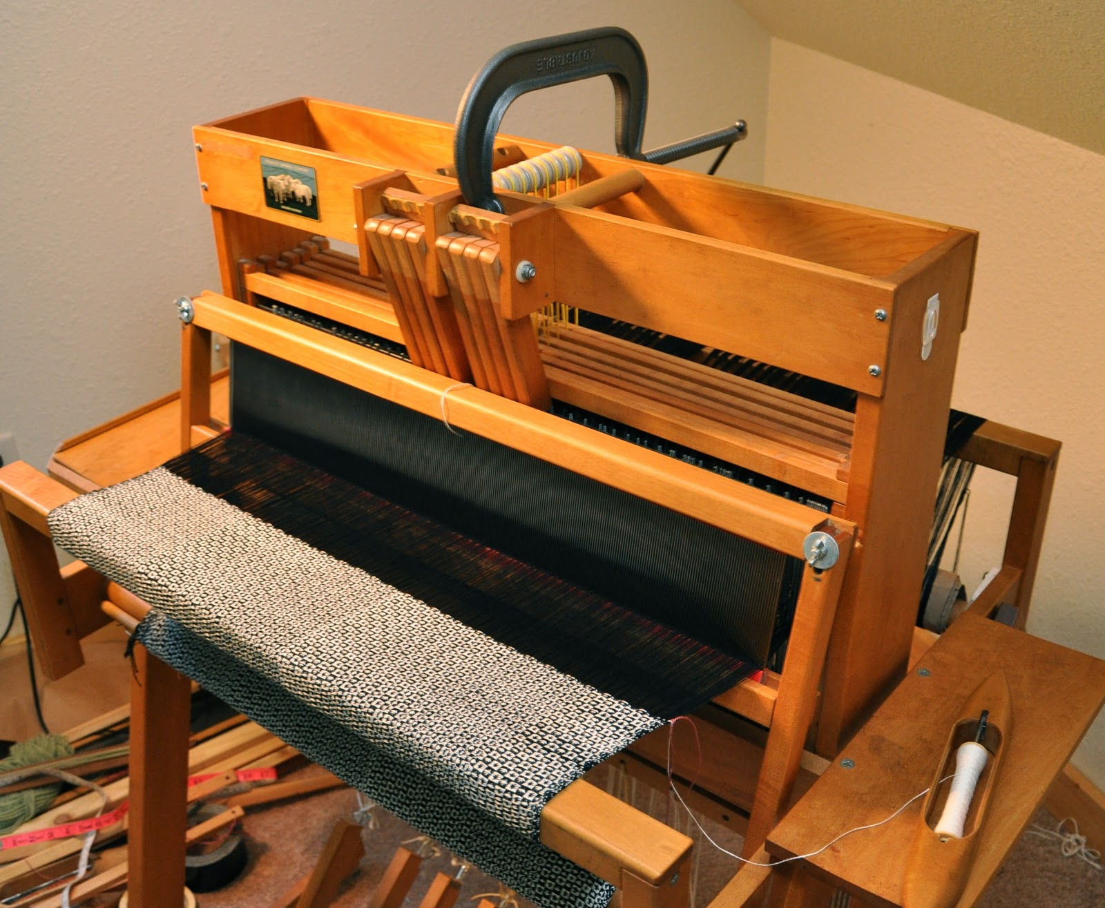 Weaving Fabrications My Schacht Loom