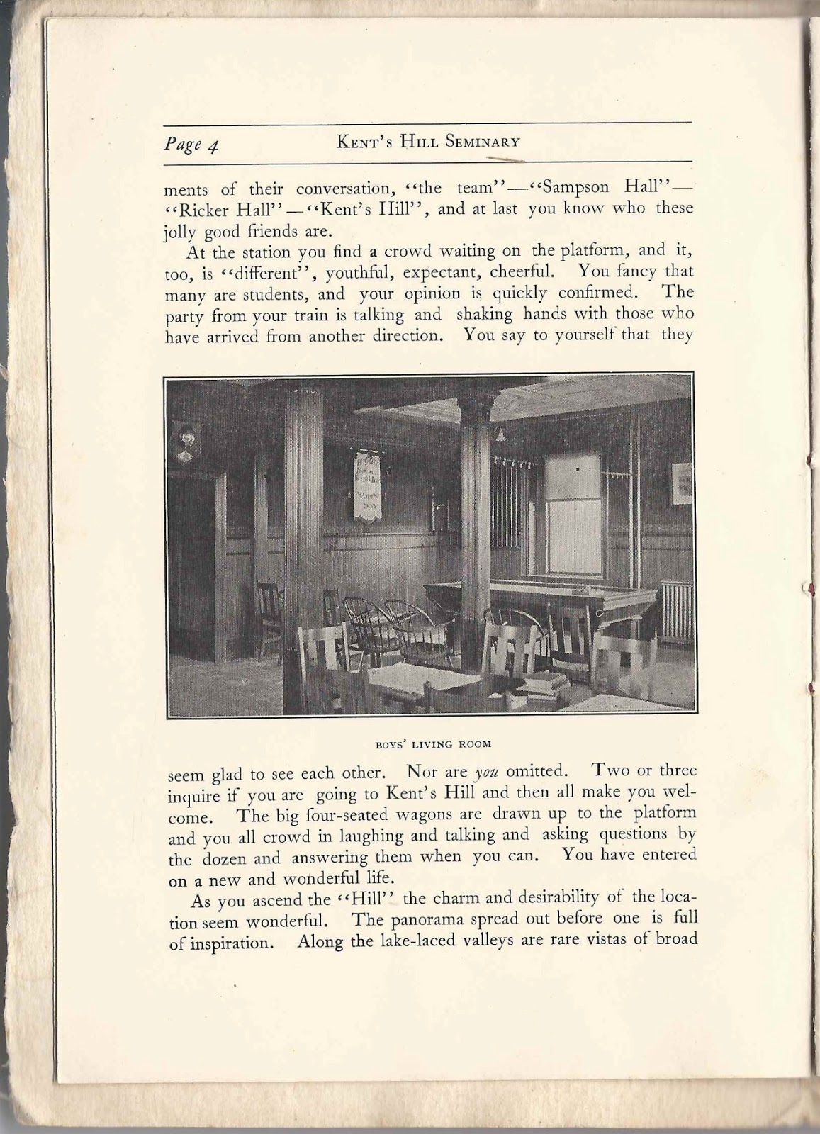 Heirlooms Reunited December 1911 Kent's Hill Seminary Bulletin, at