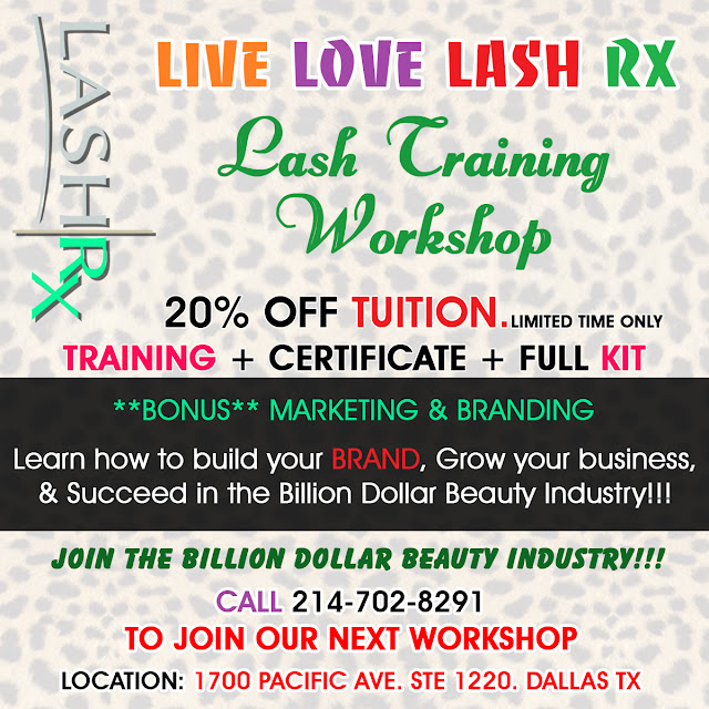 Eyelash Extensions training in Dallas Tx, and the Dallas Ft Worth area