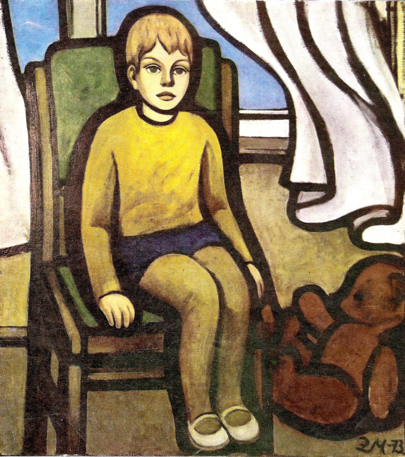 Zentas Mucenieces glezna Andrejiņš 1973. gads