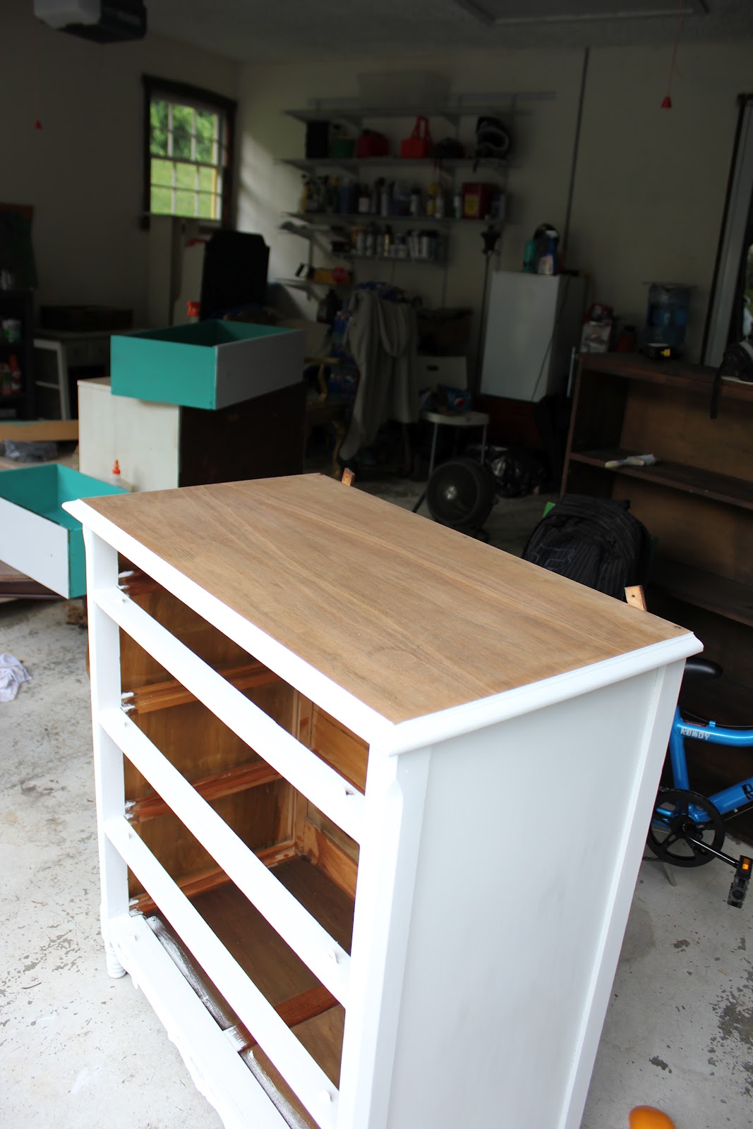 My Passion For Decor Another Battered Craigslist Dresser Turned Beauty!