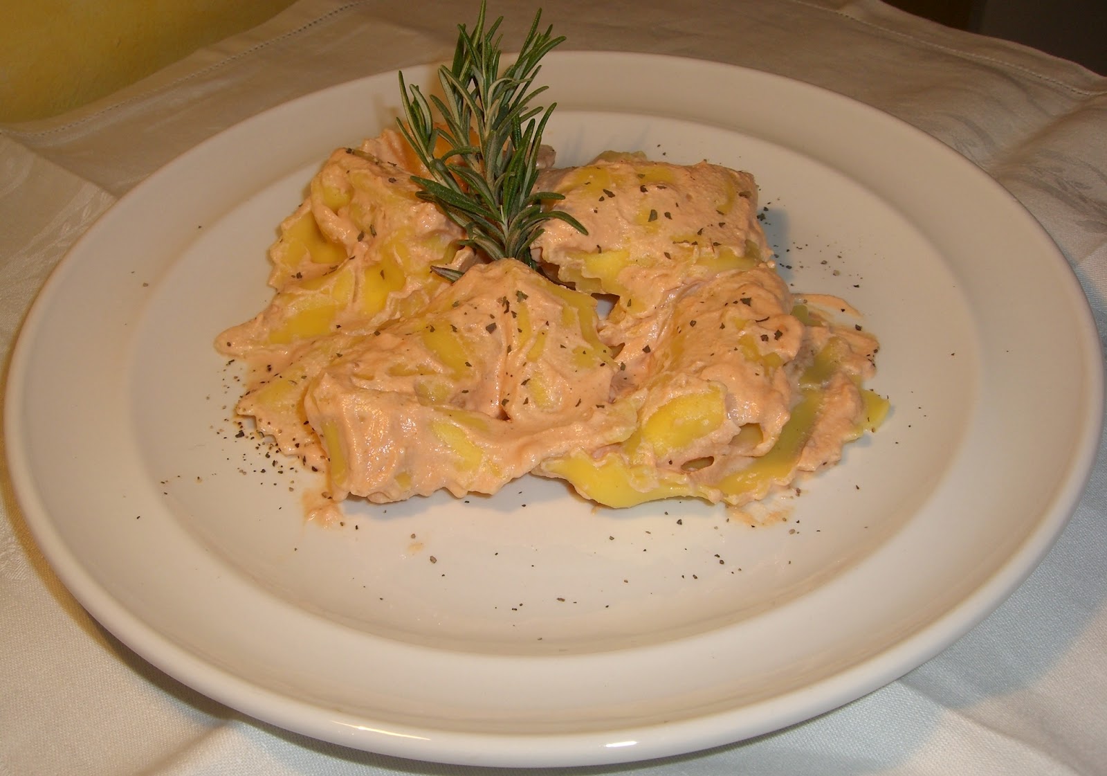 Cucinare, assaporare, bere e dintorni Ravioli con ripieno di aragosta