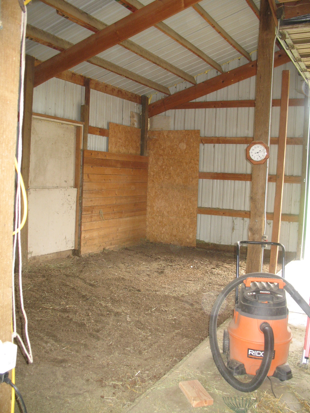 Home Farm Cleaning the Barn