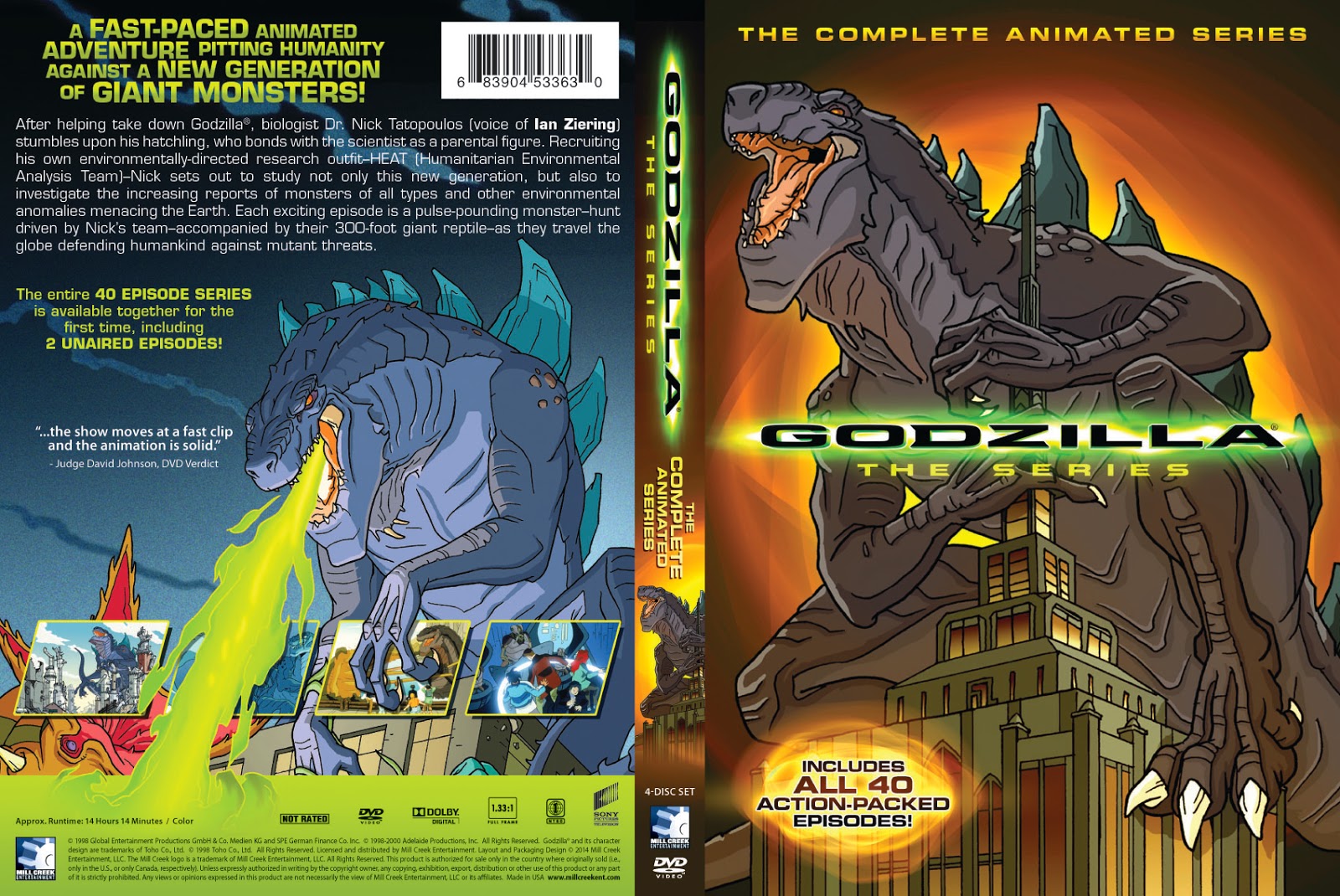 Godzilla: The Complete Series Coming in April