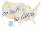 50 états, 50 billets