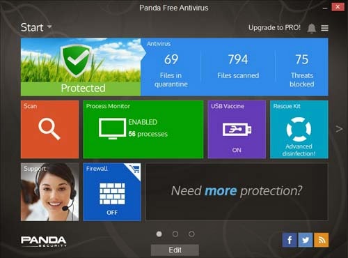 panda free antivirus