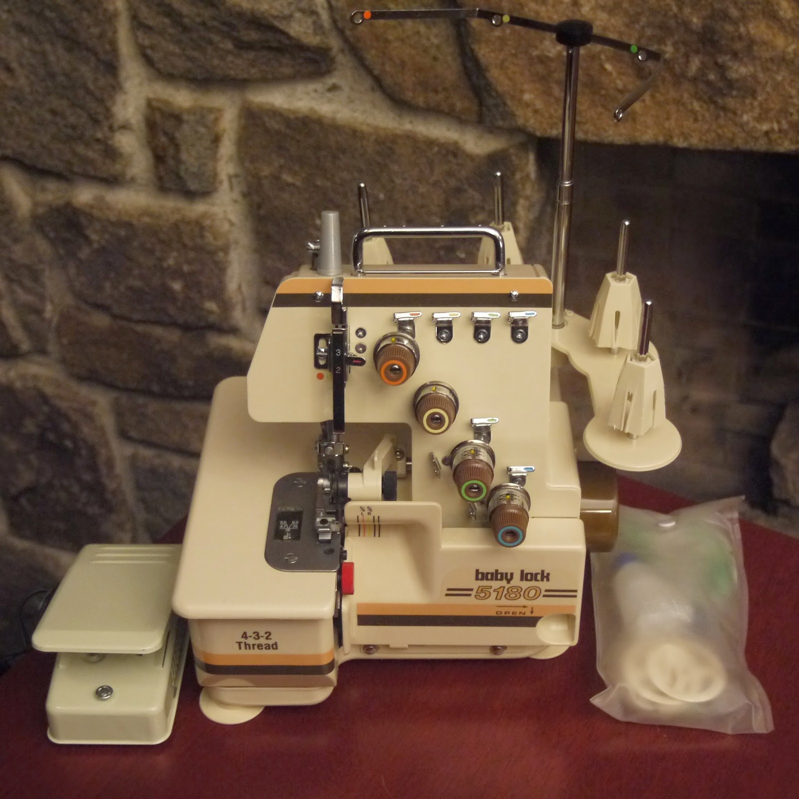 Tight Acres Baby Lock 5180 4Thread Overlocking Machine