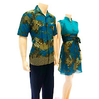 SD2497 - Model Baju Sarimbit Batik Modern Terbaru 2013