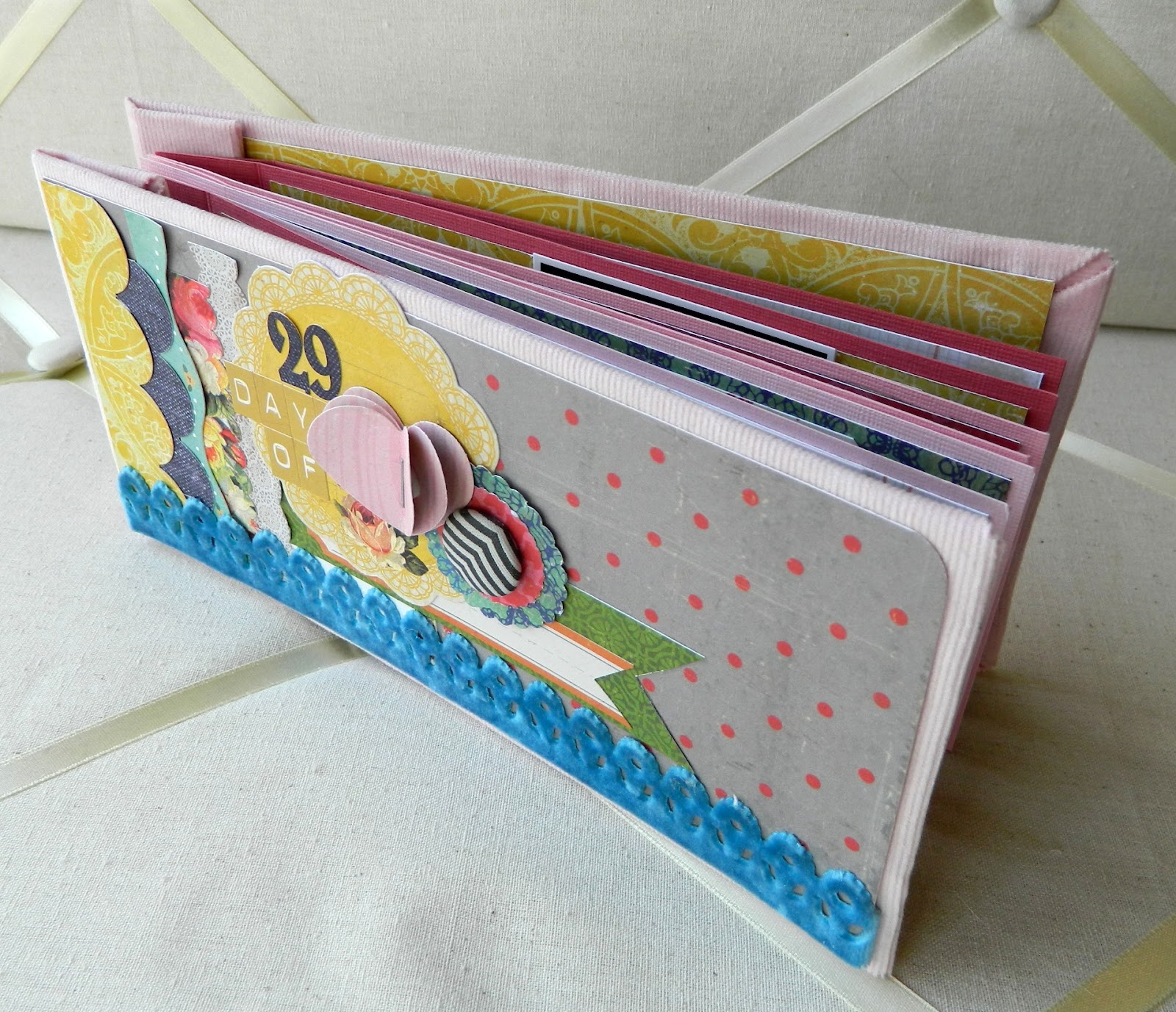 The Scrappy Tree Post Binding Mini Album Tutorial