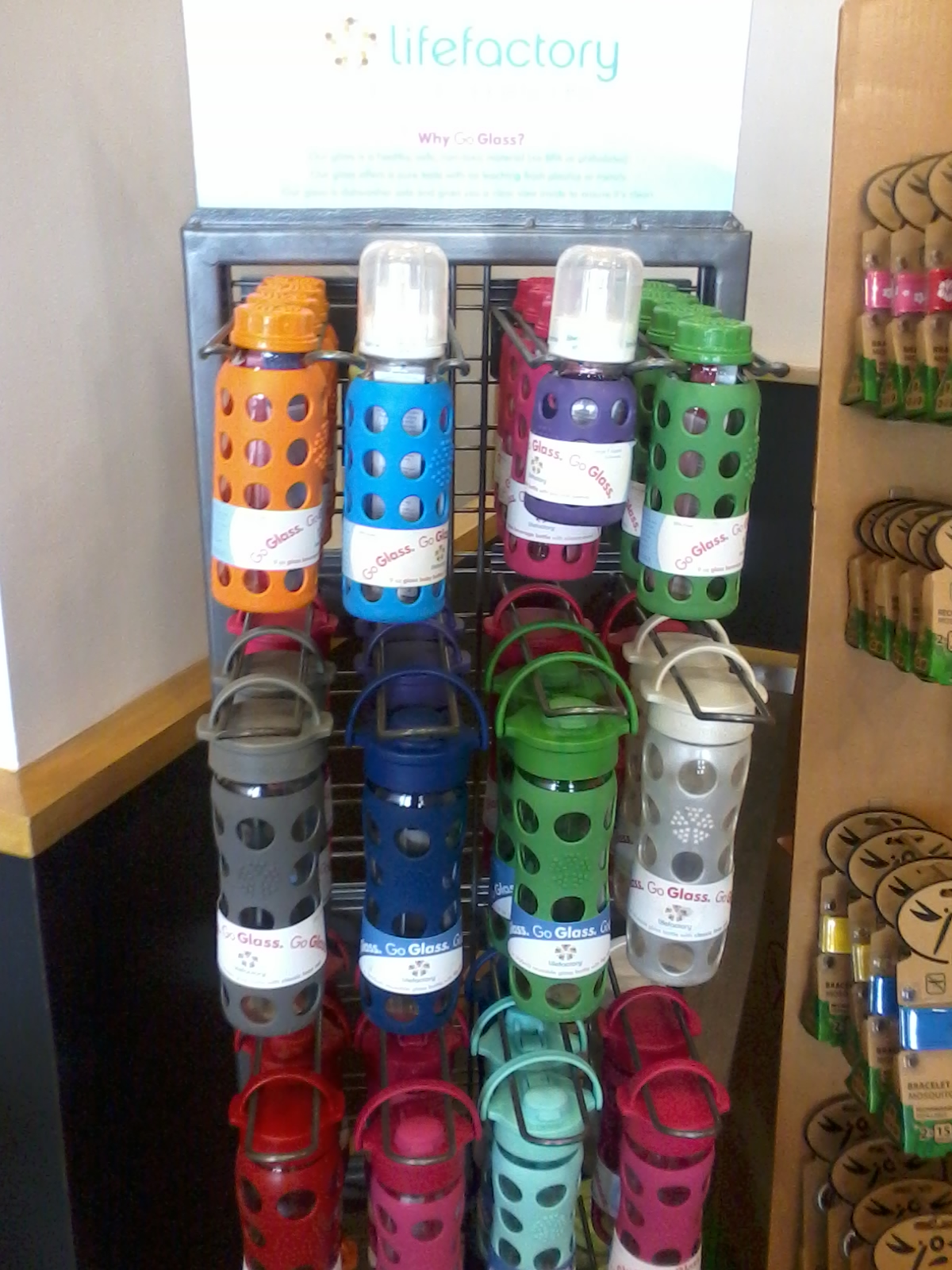 Purple Plum Fairy LIFEFACTORY BOTTLES BPA/BPS FREE TRENDY BOTTLES FOR