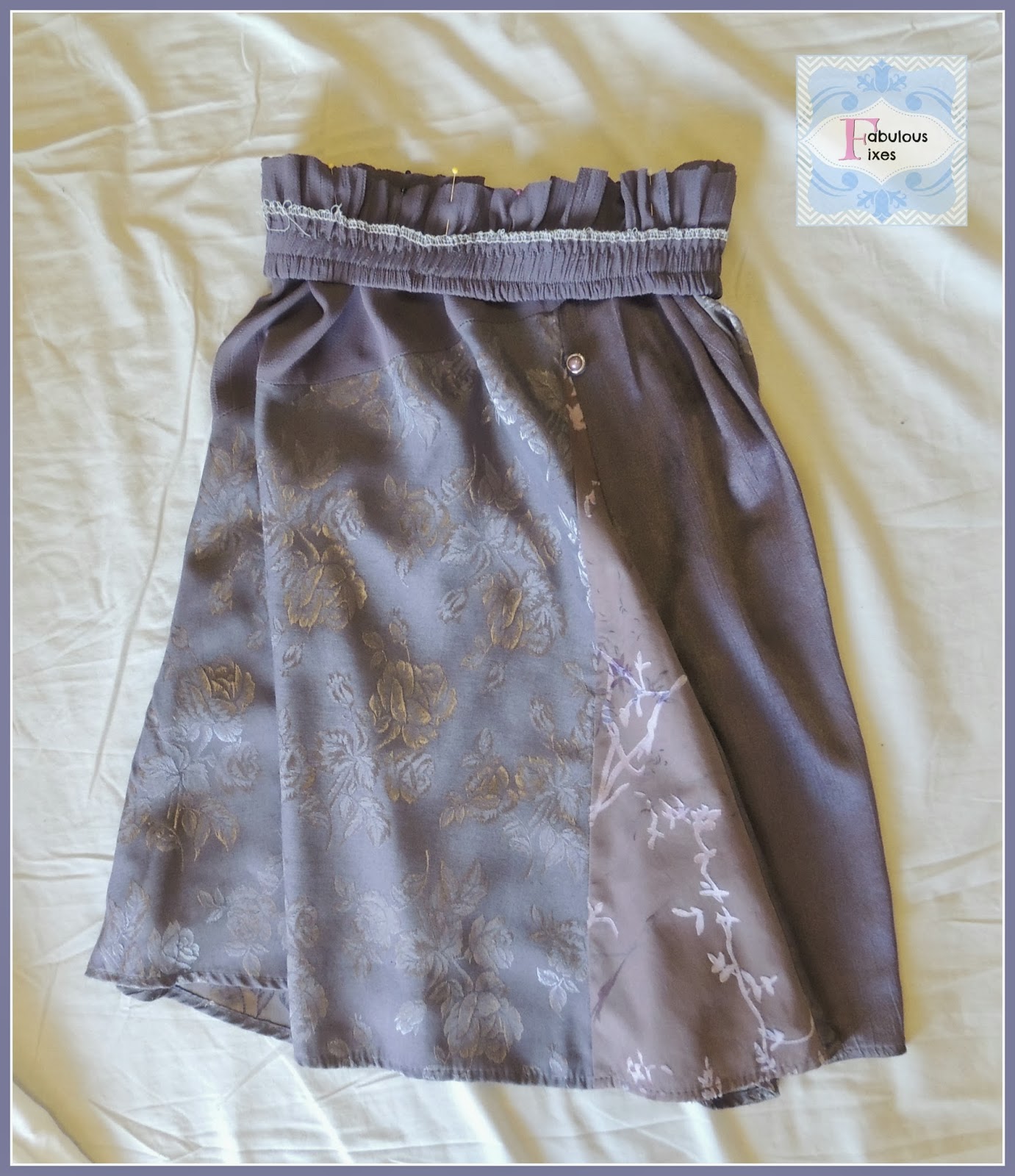 Fabulous Fixes Shortening a Skirt the Easy Way